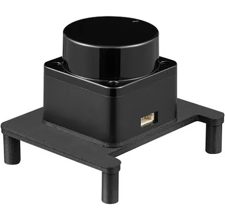 OKDO LD06 Lidar on mounting plate